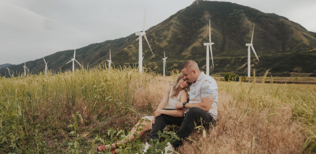 Family Pictures in windmills.